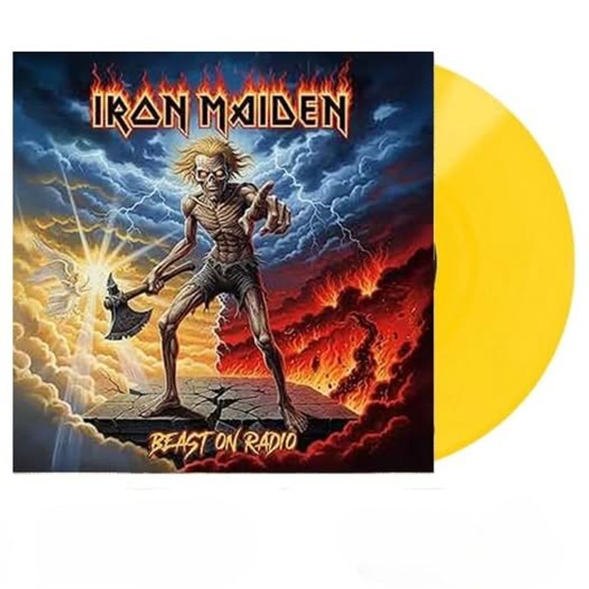 GENERICO - Iron Maiden - Beast On Radio - Vinilo Yellow Vinyl