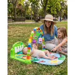 GENERICO - Gimnasio Y Piano Musical Multifuncional Para Bebes Verde