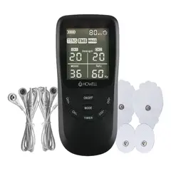 GENERICO - Tens Ems Muscular 36 Modos Electroestimulador Dual BELUG