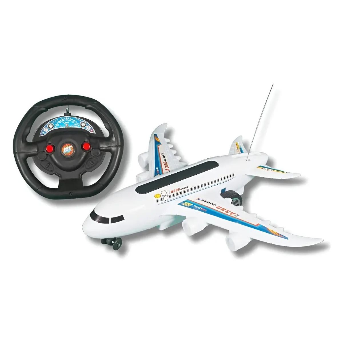 GENERICO - Avión A Control Remoto De Juguete 33x25cm BELUG