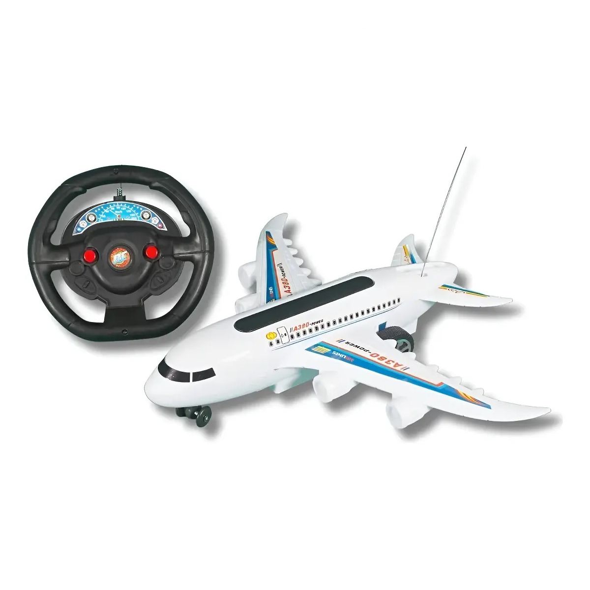 GENERICO - Avión A Control Remoto De Juguete 33x25cm BELUG