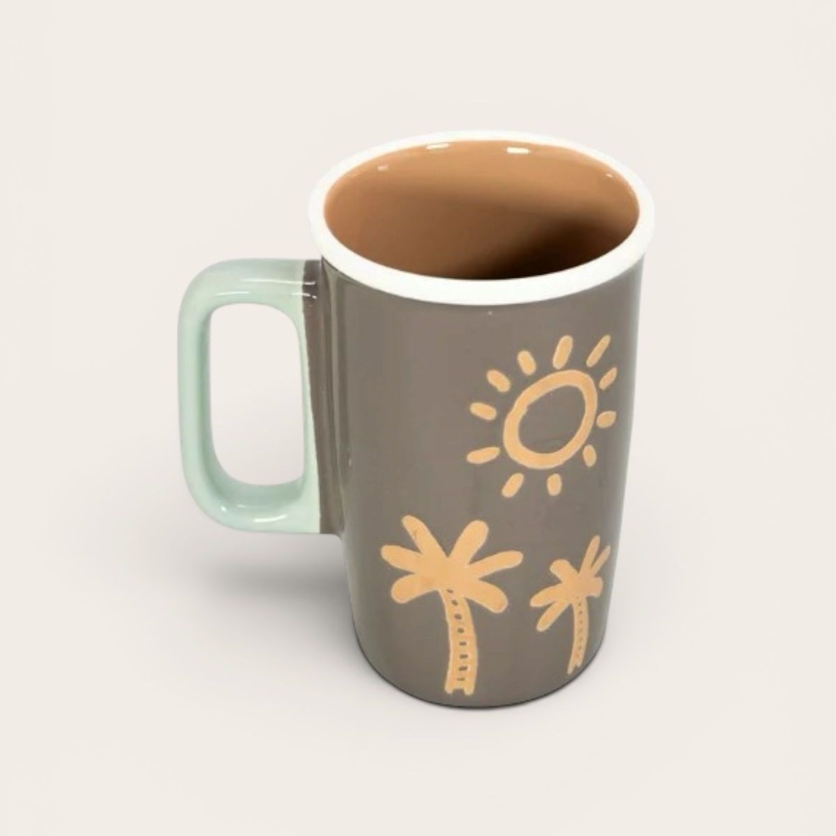 DISNEY - TAZON LATTE DE CERAMICA MICKEY MOUSE BROWN 550 ML DISNEY