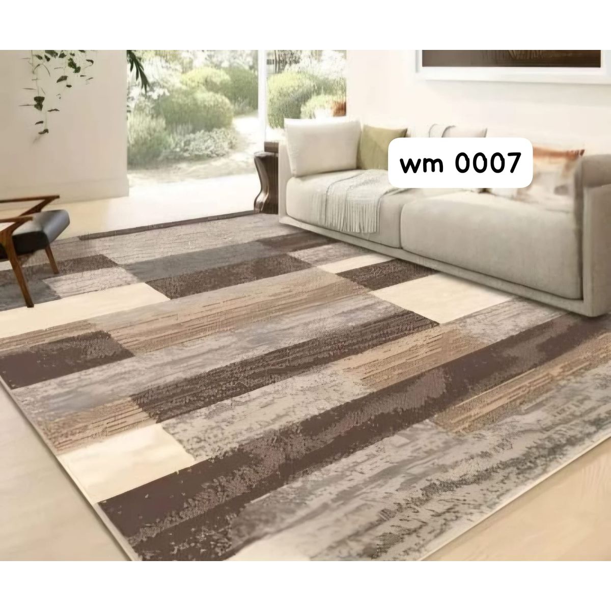 GENERICO - Alfombras Para Living con Diseños Tridimensionales Pro Antideslizante