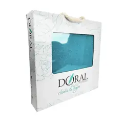 DORAL - Set De Toallas Mano + Baño Algodon Finas