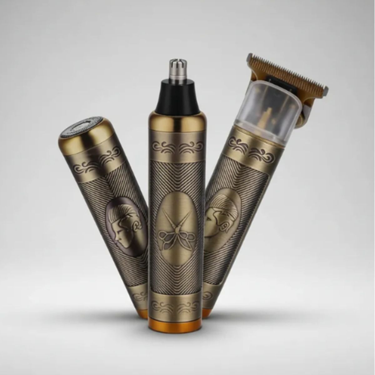 GENERICO - Cortadora De Cabello Y Barba Hyllis 3 En 1 Profesional Usb