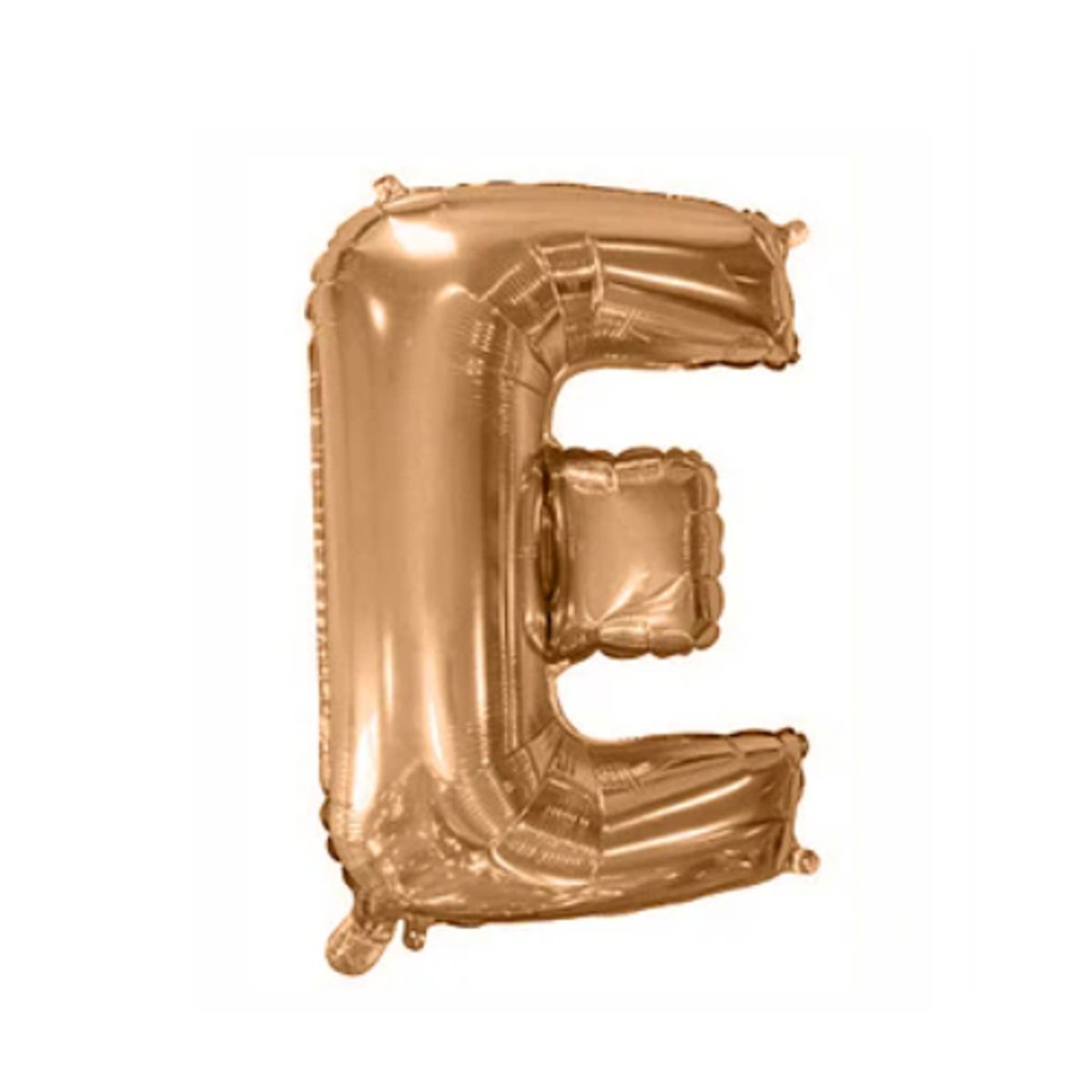 GENERICO - Globos metalizados de letras 40 pulgadas Oro Rosa LETRA E