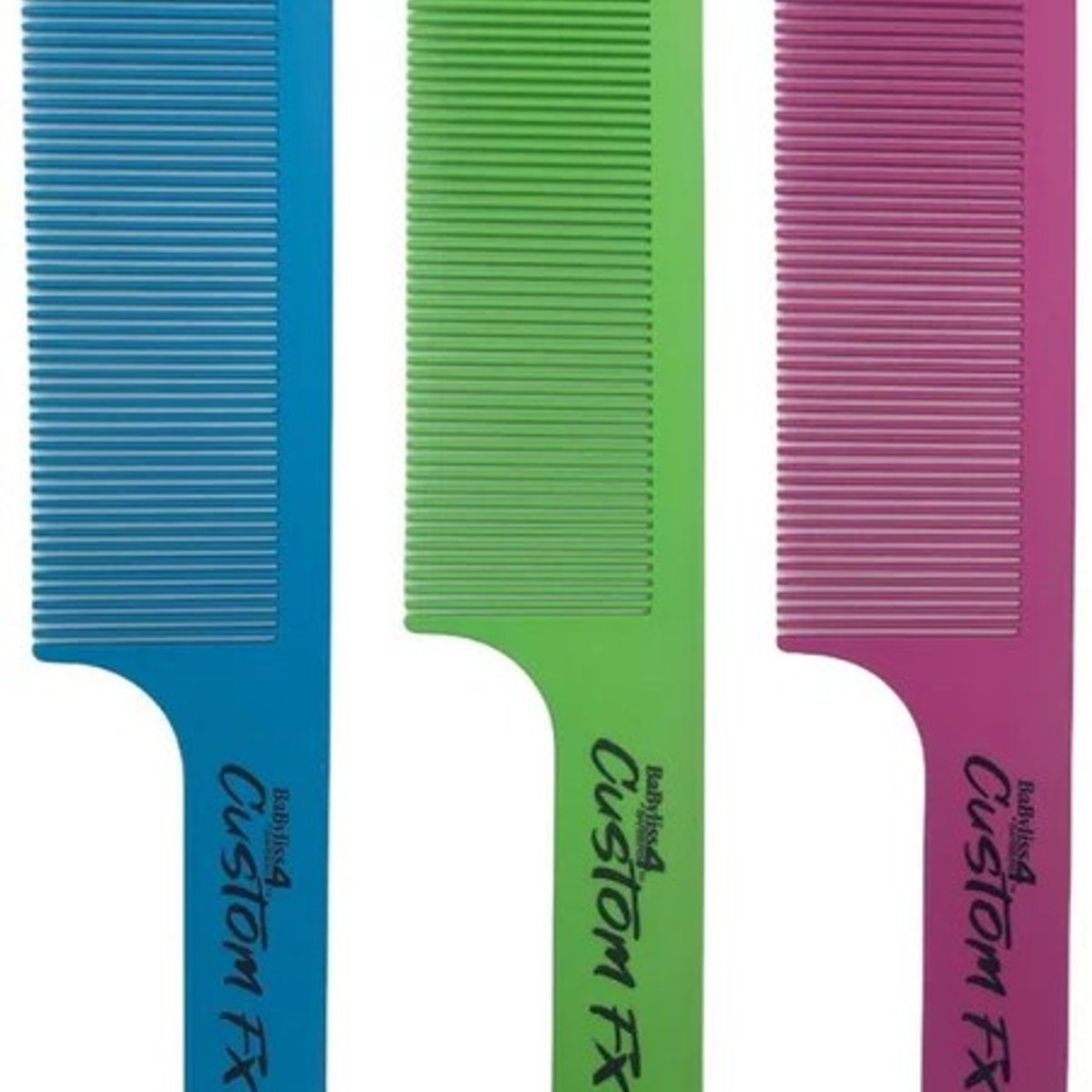 BABYLISS PRO - Peineta BabylissPro Barberlogy Peines Corte Barberia 9 Verde