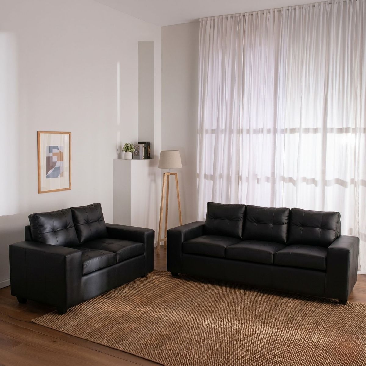 Living 3.2. Lucca PU, marca MUEBLES COTTONI - Foto Principal
