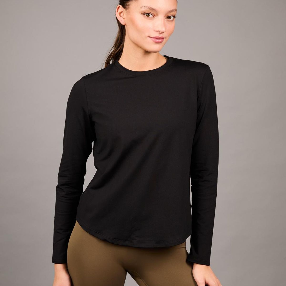 THEA - Polera Mawu Black - Manga Larga