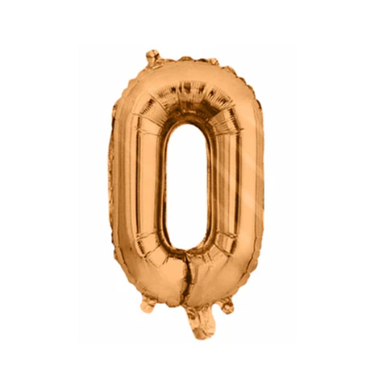 GENERICO - Globos metalizados de letras 40 pulgadas Oro Rosa LETRA O