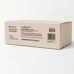 MOTHERNA - Toallitas Húmedas transportables, 480 uns para bebés