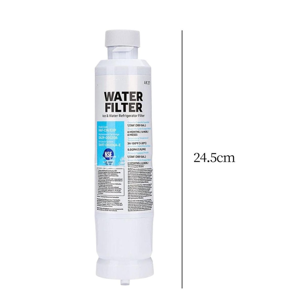 ATURE - Filtro De Repuesto Para Refrigerador A29-00020ab