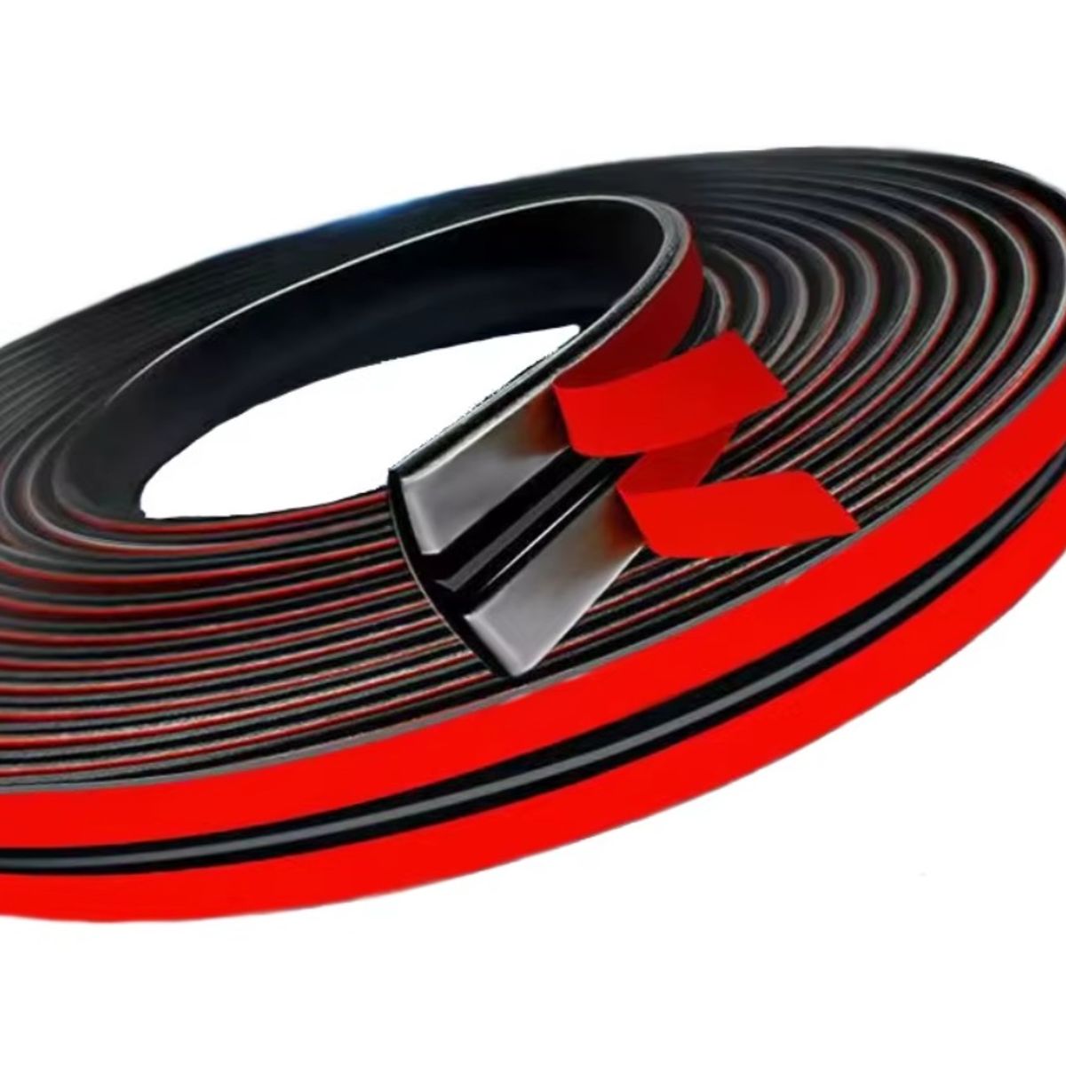 GENERICO - Sello Goma Caucho Parabrisas Trasero Adhesivo 19mm x 4metros