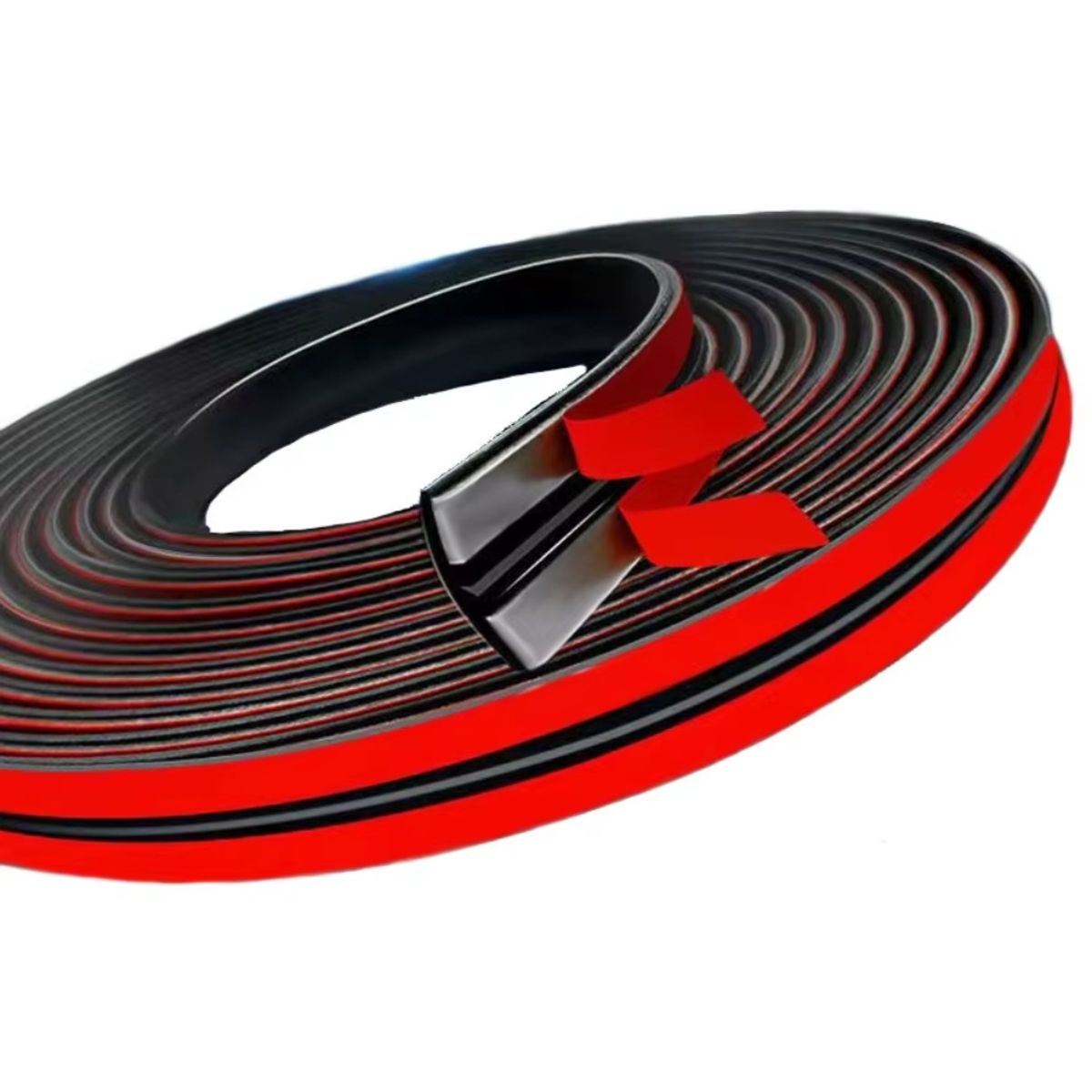 GENERICO - Sello Goma Caucho Parabrisas Trasero Adhesivo 19mm x 4metros