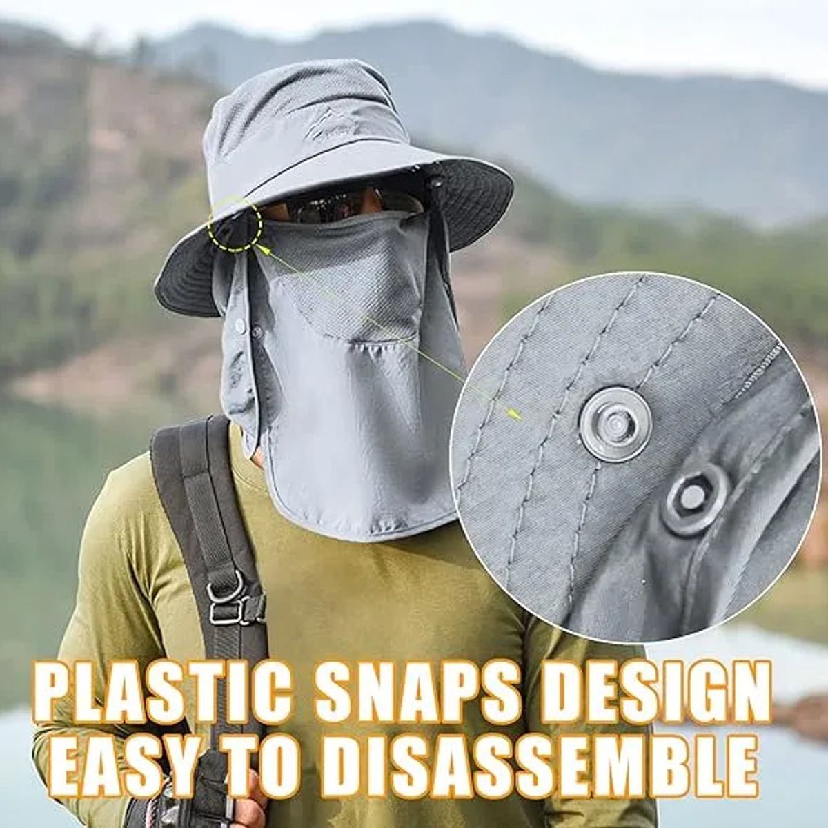 EINICIO - 3en1 Sombrero De Caza Sombrero Pescador Sombrero Legionario