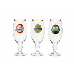 GLASSO - SET 3 COPON CERVECERO DE VIDRIO 500 ML