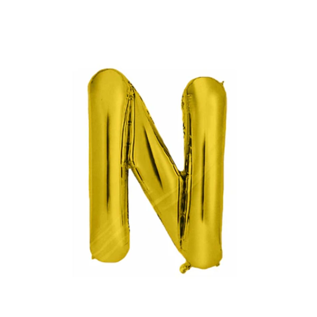 GENERICO - Globos metalizados de letras 40 pulgadas Oro LETRA N