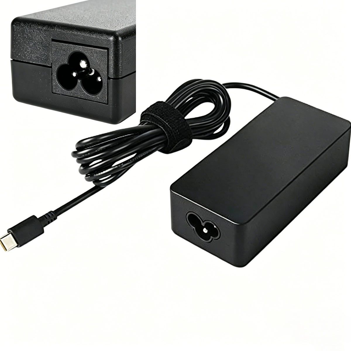 MOONCORE - Cargador Alternativo Compatible con HP Notebook Type-C 45W 20V 2.25A Negro