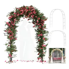 GENERICO - Metal Arco Jardín Plantas Globos Matrimonio Para Plantas