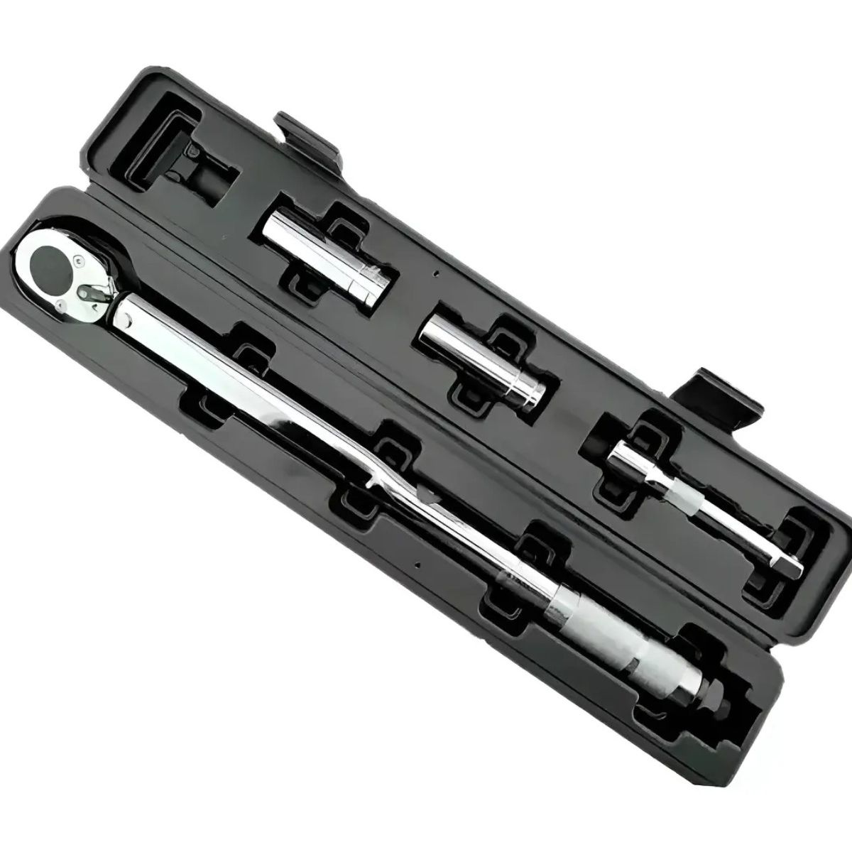 GENERICO - Llave Torque Torquimetro 12 - 28-210nm + Dados + Extension Labg