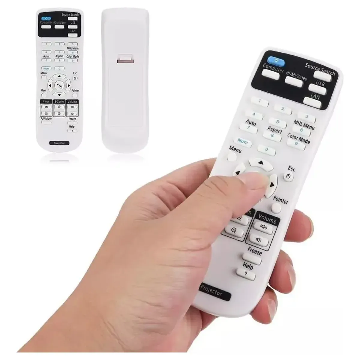 GENERICO - Control Remoto Compatible Con Proyector Epson Powerlite