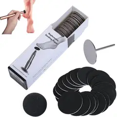 KUANGYE - Kit De Fresa O Broca 25mm Pedicure Más 100 Lijas De Repuesto