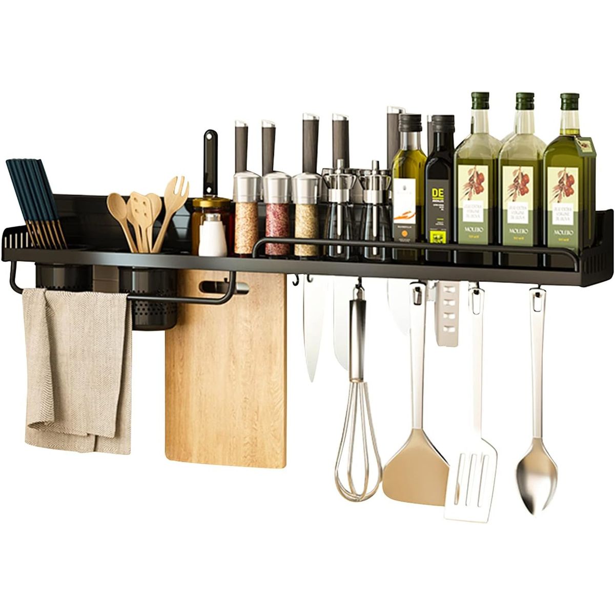 KUANGYE - Repisa Rack Organizador Cocina Escurridor Estante Hogar