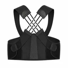 GENERICO - Corrector Postura Espalda Lumbar Faja Completa Ajustable XL