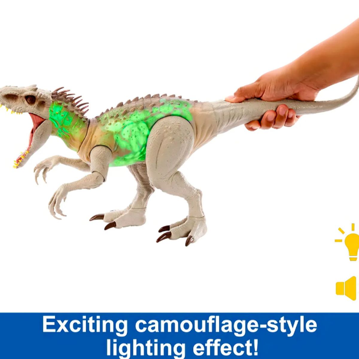GENERICO - Jurassic World Indominus Rex Dino Trackers Luz Y Sonidos