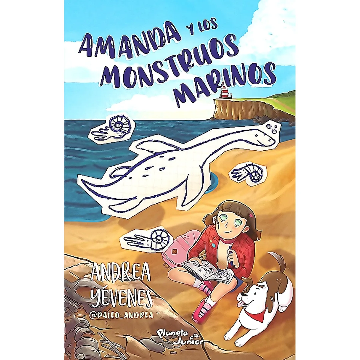 PLANETA JUNIOR - Libro Amanda y los monstruos marinos - Andrea Yévenes
