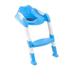BEBEGLO - Asiento Wc Con Escalón Rs-17860 Celeste