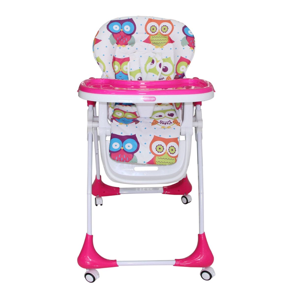 BEBEGLO - Silla de Comer 7 Alturas Plegable Rs-7085 Fucsia Bebeglo
