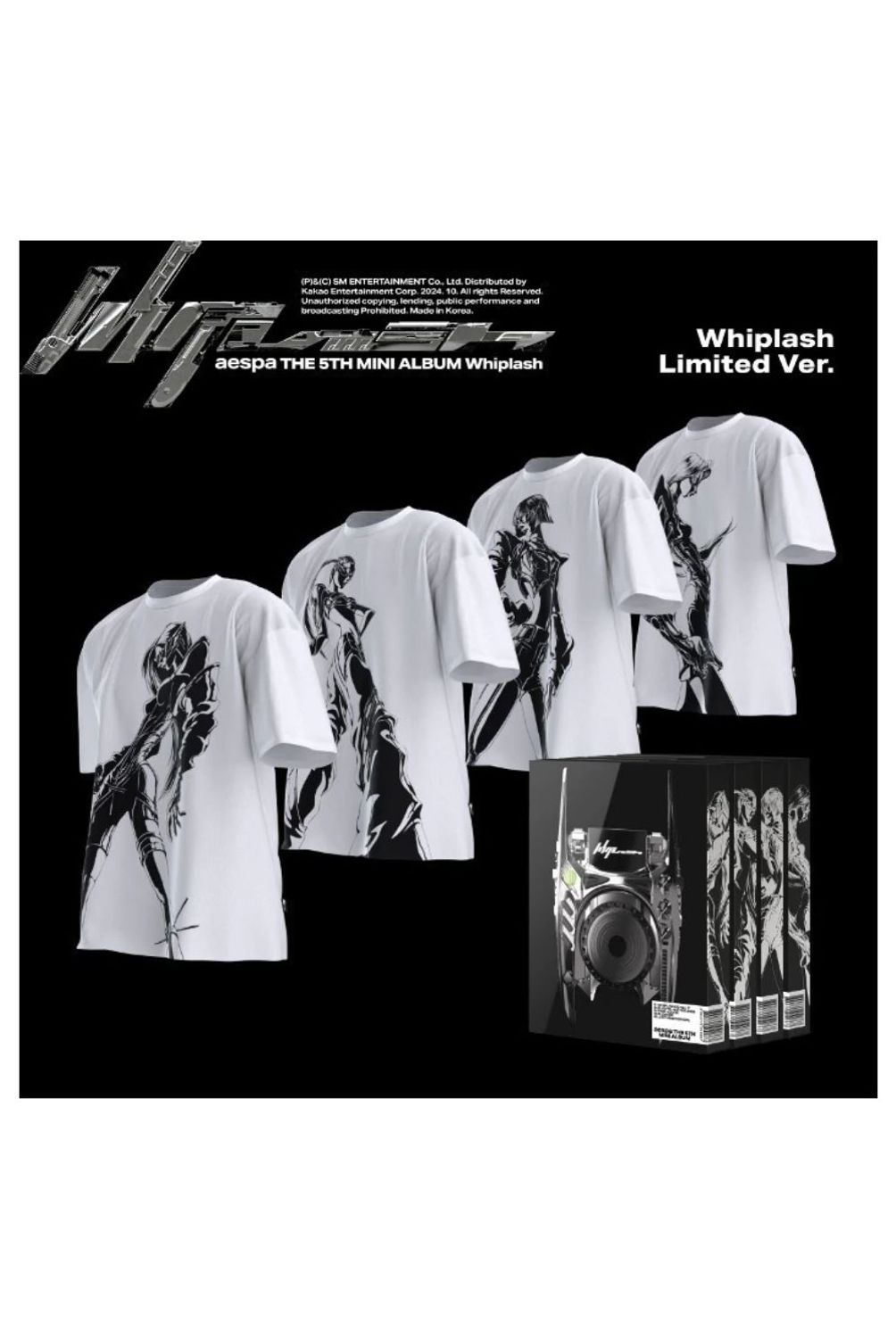 GENERICO aespa The 5th Mini Album Whiplash Whiplash Limited