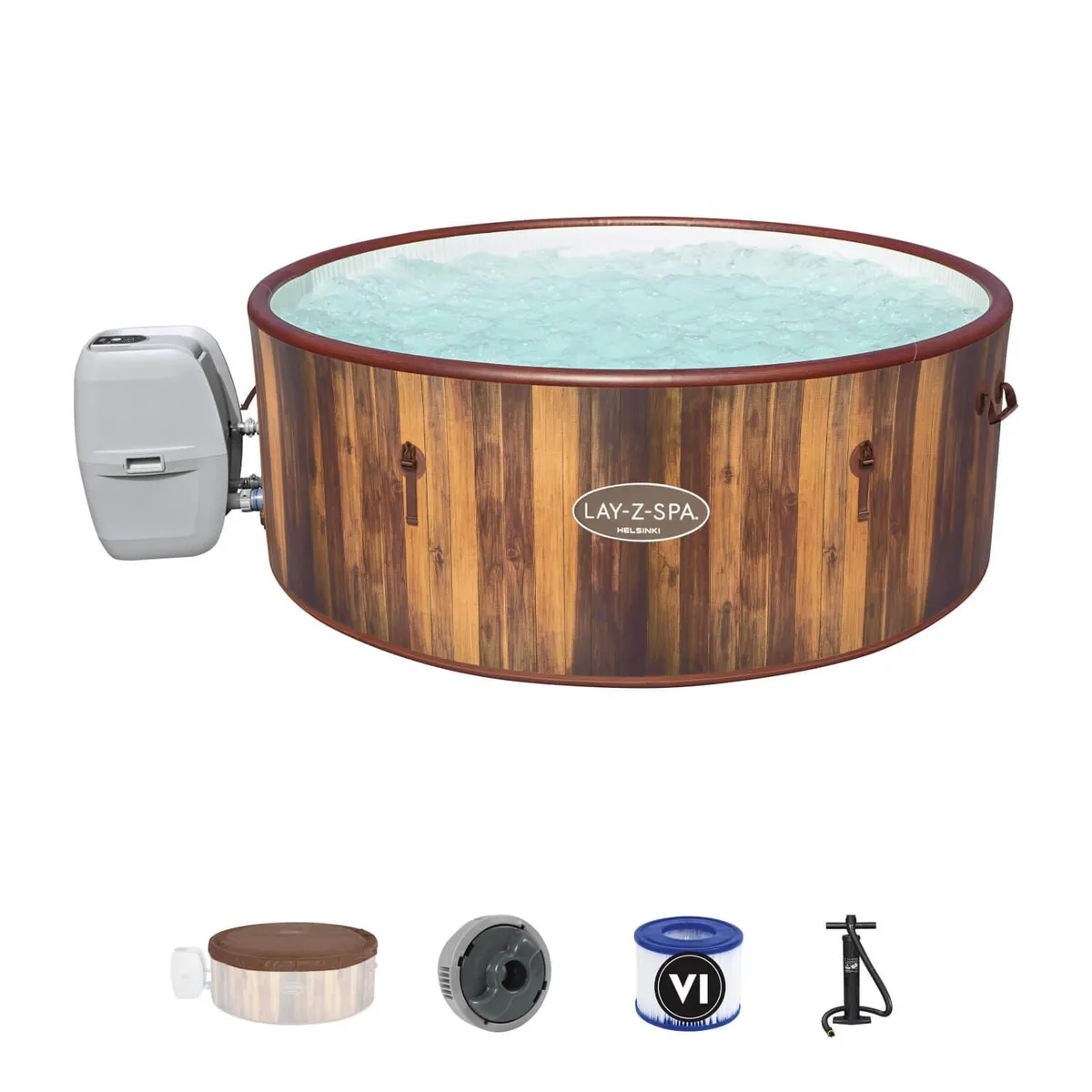 BESTWAY - Hot Tub Spa Inflable Helsinki Smart 7 Personas
