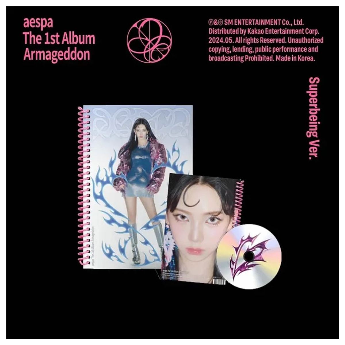 GENERICO - aespa The 1st Album Armageddon Superbeing Karina Ver.