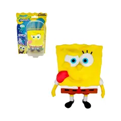 ANSALDO - FIGURA STRECH DE GOMA DE 11 A 15 CMS QUE SE ESTIRA BOB ESPONJA - BOB ESPONA LENGUA AFUERA