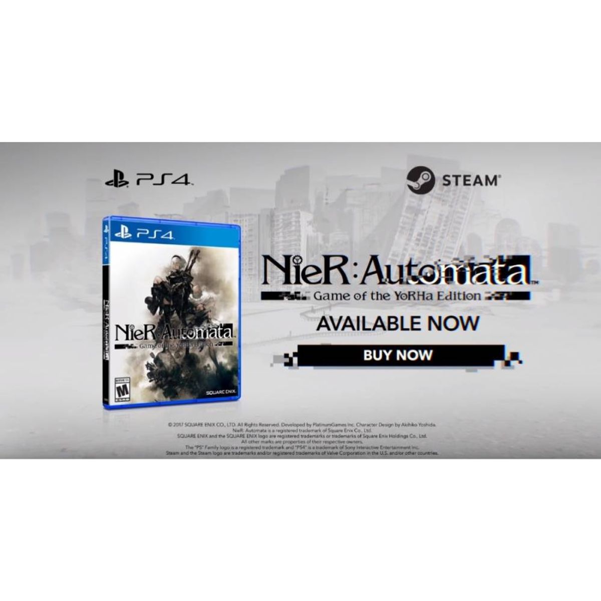 SONY - Nier: Automata Game Of The Yorha Edition- Juego Fisico Ps4