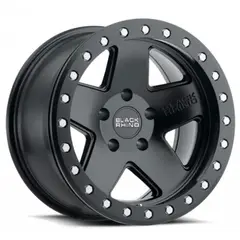 GENERAC - Juego 4 Llantas 17X9.5 6X139.7-18 BLACK RHINO CRAWLER MATTE BLACK