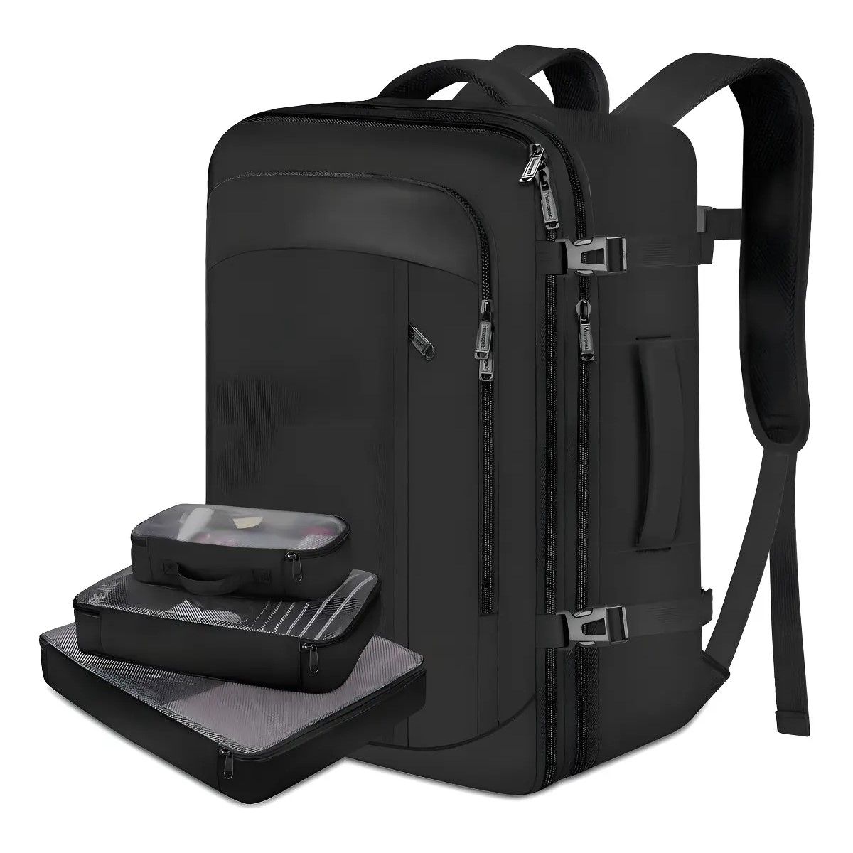 GENERICO - Mochila De Viaje Impermeable Para Hombre Y Mujer Maleta Expandible Antirrobo De 40 L BELUG