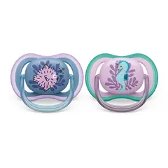 MAM - Chupete Ultra Air 6-18 Niña Philips Avent