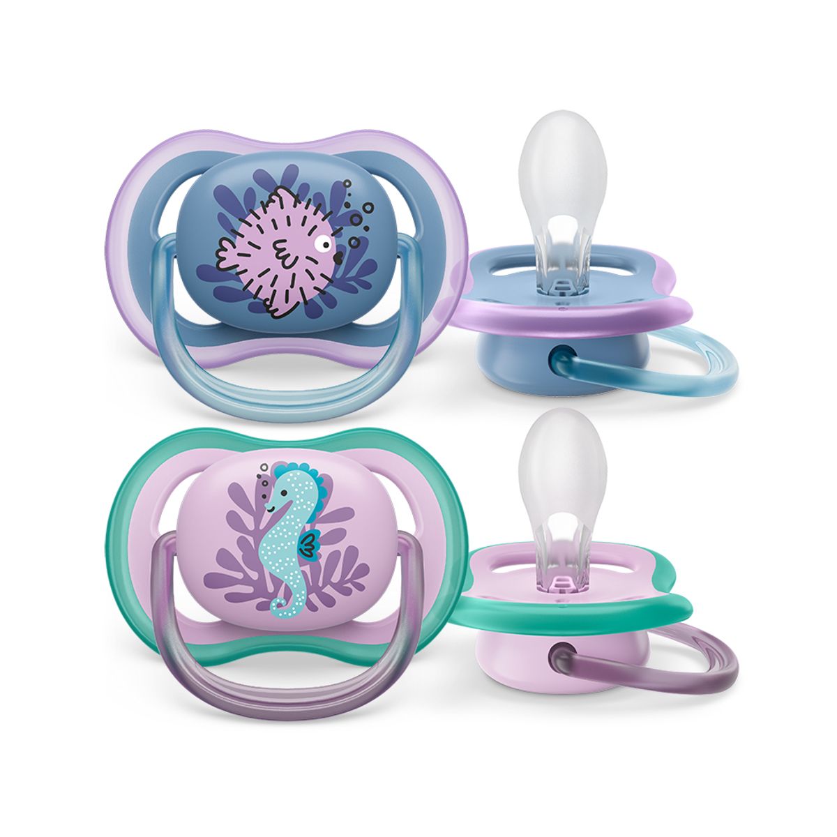 MAM - Chupete Ultra Air 6-18 Niña Philips Avent