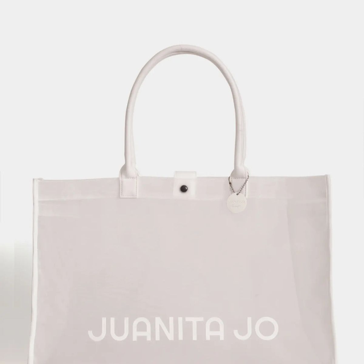 JUANITA JO - Cartera Bolso De Playa Nissi Blanco