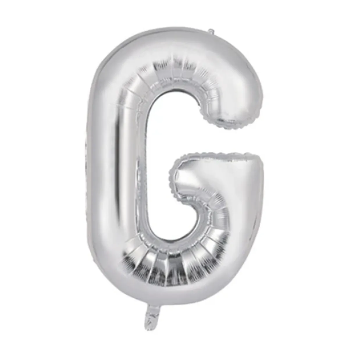 GENERICO - Globos metalizados de letras 40 pulgadas  PLATEADAS LETRA G
