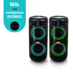 BLIK - Parlante Karaoke Upsound3 Bluetooth Con Micrófono Color Negro