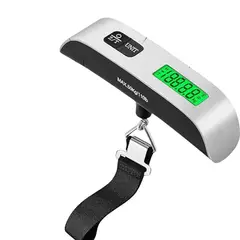GENERICO - Balanza Digital Mano Portátil Viaje Maleta Equipaje 50 Kg °c BELUG