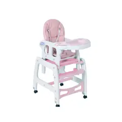KIDSCOOL - Silla De Comer New Rosa Claro 3 Funciones