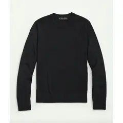 BROOKS BROTHERS - Sweater Hombre Ultimate Merino Wool Crewneck Negro