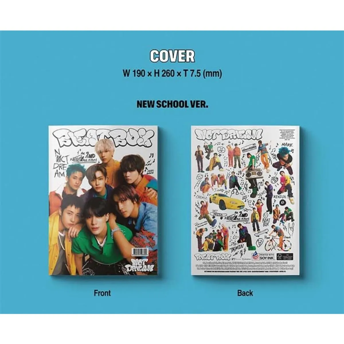 GENERICO - NCT DREAM The 2nd Repackage Album Beatbox Photo Book New School Ver.