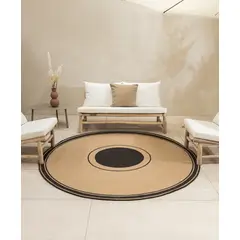 AMOBLE - Alfombra Pet Sandra Beige
