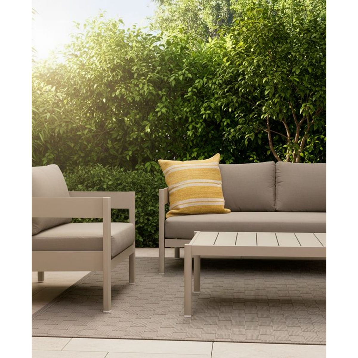 AMOBLE - Alfombra Pet Carla 390 X 290 Beige Amoble